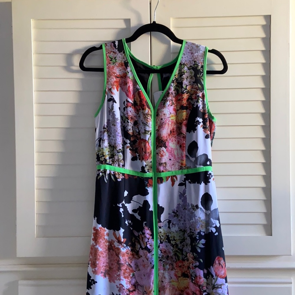 Neiman Marcus floral maxi dress